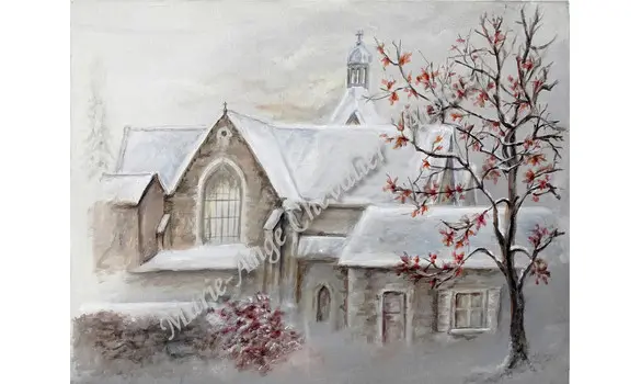 ÉGLISE ENNEIGÉE - Original