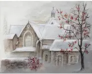 ÉGLISE ENNEIGÉE - Original