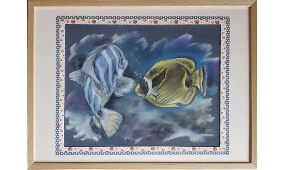 POISSONS TROPICAUX - Original