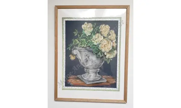 ROSES EN VASE - Original