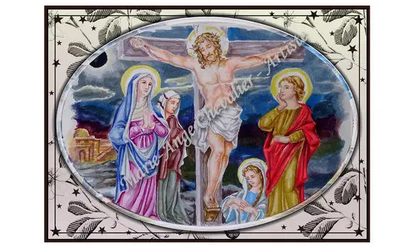 LA CRUCIFIXION - Mini Carte