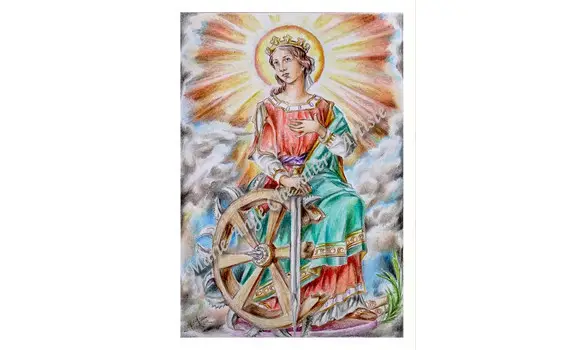 Ste CATHERINE d'ALEXANDRIE