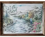 AUX PIEDS DES PYRENÉES - Original