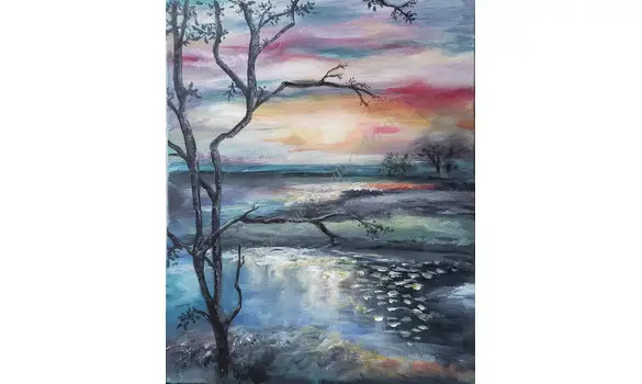 FEUX DU CRÉPUSCULE - Original