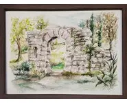 PORTE EN RUINE - Original