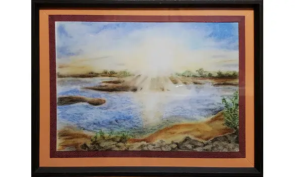 SOLEIL SUR LA LOIRE - Original