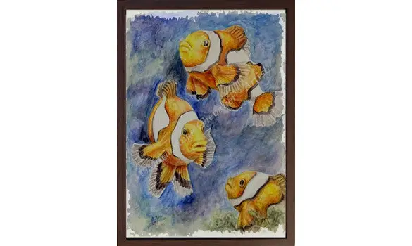 POISSONS CLOWNS - Original