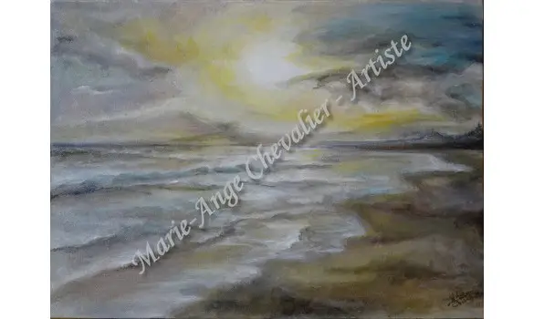 LA MER APRÈS L'ORAGE - Original