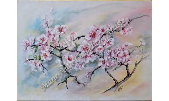 FLEURS DE CERISIER - Original