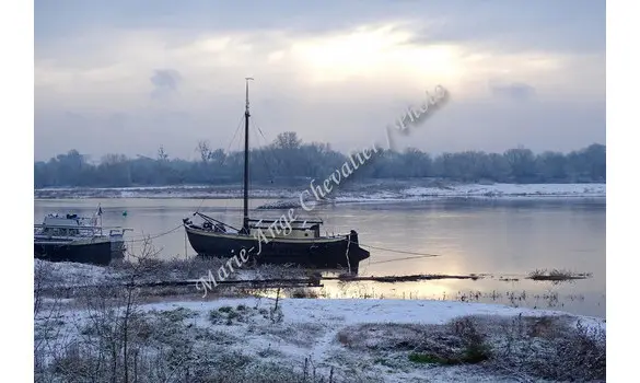 BATEAU & LOIRE ENNEIGÉE - Tableau Mousse