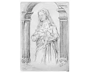 VIERGE à L'ENFANT - Reproduction